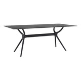 Darrahopens Furniture > Living Room Air Table 180 - White (Top & Base)