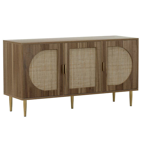 Darrahopens Furniture > Living Room Artiss Rattan Buffet Sideboard Storage Cupboard Cabinet Kitchen Dining Room