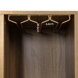 Darrahopens Furniture > Living Room Artiss Rattan Buffet Sideboard Storage Wine Rack Cupboard Server Cabinet Kitchen