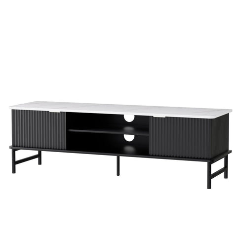 Darrahopens Furniture > Living Room Artiss TV Cabinet Entertainment Unit Stand Storage 140CM
