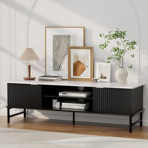 Darrahopens Furniture > Living Room Artiss TV Cabinet Entertainment Unit Stand Storage 140CM