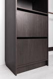 Darrahopens Furniture > Living Room BASEL 2M WALK IN WARDROBE KIT - CLASSIC - NORDIC ASH