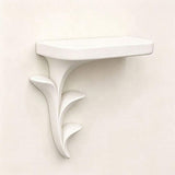 Darrahopens Furniture > Living Room > Bookcases & Shelves 2Pcs Sprout Wall Mounted Storage Rack - Creative Plant Style Organizer and Display Stand (Green, White) In Australia - Darrahopens