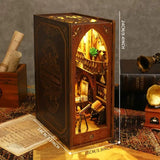 Darrahopens Furniture > Living Room > Bookcases & Shelves 3D Miniature Bookshelf DIY Wooden Bookend Scene