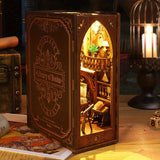 Darrahopens Furniture > Living Room > Bookcases & Shelves 3D Miniature Bookshelf DIY Wooden Bookend Scene