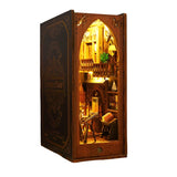 Darrahopens Furniture > Living Room > Bookcases & Shelves 3D Miniature Bookshelf DIY Wooden Bookend Scene