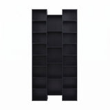 Darrahopens Furniture > Living Room > Bookcases & Shelves Artiss Bookshelf Display Shelves CD DVD Storage Rack Tall Bookcase Black In Australia - Darrahopens