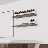 Darrahopens Furniture > Living Room > Bookcases & Shelves Floating shelf brackets, invisible triangular edges.