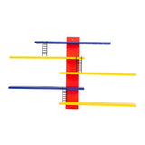 Darrahopens Furniture > Living Room > Bookcases & Shelves Multi Layer Wall Display Rack Step Shelf for Toys Dolls Desk Room Office Decor