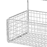 Darrahopens Furniture > Living Room > Coat Racks Kitchen Hanging Storage Rack Wall Mounted Storage Basket Punch Free Hanging Wall Organizer Baskets for Dormitory Bedroom White In Australia - Darrahopens