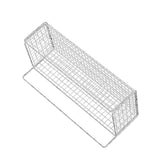 Darrahopens Furniture > Living Room > Coat Racks Kitchen Hanging Storage Rack Wall Mounted Storage Basket Punch Free Hanging Wall Organizer Baskets for Dormitory Bedroom White In Australia - Darrahopens