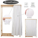Darrahopens Furniture > Living Room > Coat Racks Open Wardrobe Clothes Rail Rack Hanging Garment Heavy Duty Organizer Coat Shelf