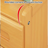 Darrahopens Furniture > Living Room > Coat Racks Wooden Hall Stand Modern Style Minimalist Home Floor Coat Rack with Drawer