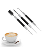 Darrahopens Furniture > Living Room > Coffee Tables 3Pcs/Set Stainless Steel Coffee Latte Needle Latte Art Pen Coffee Decorating Tool for Home In Australia - Darrahopens