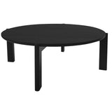 Darrahopens Furniture > Living Room > Coffee Tables Adelle Round Coffee Table (Black)