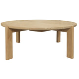 Darrahopens Furniture > Living Room > Coffee Tables Adelle Round Coffee Table (Natural)