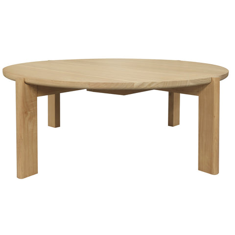 Darrahopens Furniture > Living Room > Coffee Tables Adelle Round Coffee Table (Natural)