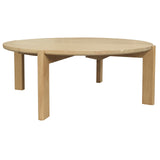 Darrahopens Furniture > Living Room > Coffee Tables Adelle Round Coffee Table (Natural)