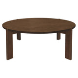 Darrahopens Furniture > Living Room > Coffee Tables Adelle Round Coffee Table (Walnut)