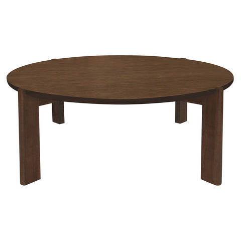Darrahopens Furniture > Living Room > Coffee Tables Adelle Round Coffee Table (Walnut)