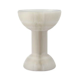Darrahopens Furniture > Living Room > Coffee Tables Artiss Paper End Table Honeycomb Coffee Table Foldable Round Bedside Side Table White 40x55cm In Australia - Darrahopens