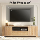 Darrahopens Furniture > Living Room > Coffee Tables Artiss TV Unit & Coffee Table Set Storage Drawer Pine