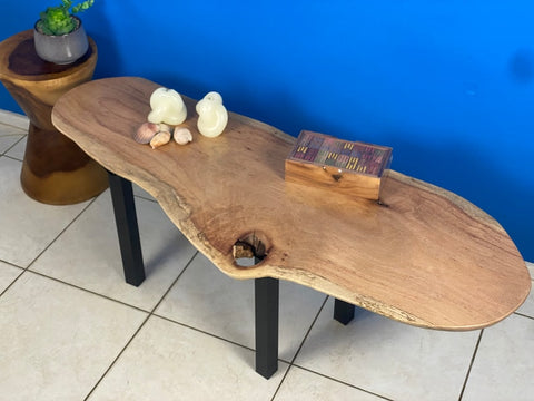 Darrahopens Furniture > Living Room > Coffee Tables Coffee side table Silky Oak handmade with legs