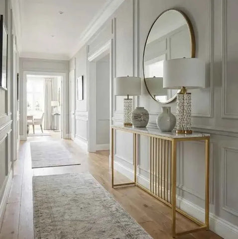 Darrahopens Furniture > Living Room > Coffee Tables Interior Ave - Aurelia Hallway Console Table - Gold - 120cm In Australia - Darrahopens