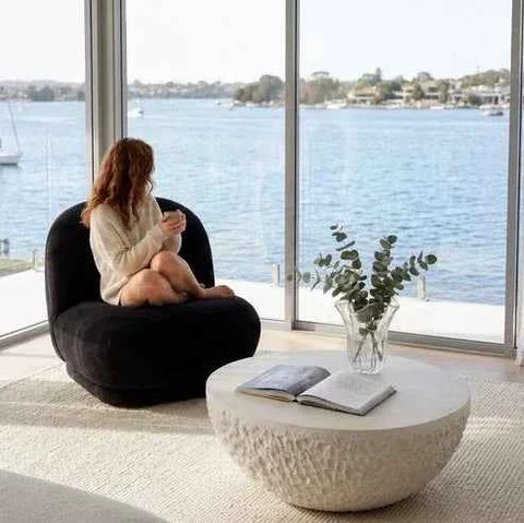 Lunar Stone Coffee Table - Fossil In Australia - Darrahopens