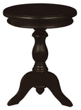 Darrahopens Furniture > Living Room > Coffee Tables Milano Round Wine Table (Chocolate)