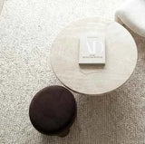 Nobu Round Sculptural Stone Coffee Table - Natural Stone 100cm In Australia - Darrahopens