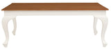 Darrahopens Furniture > Living Room > Coffee Tables Queen Anne Coffee Table 120 x 70 cm - White Caramel