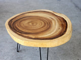 Darrahopens Furniture > Living Room > Coffee Tables Round Raintree Wood Live Edge Coffee Table