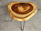 Darrahopens Furniture > Living Room > Coffee Tables Round Raintree Wood Live Edge Coffee Table