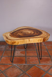 Darrahopens Furniture > Living Room > Coffee Tables Round Raintree Wood Live Edge Coffee Table
