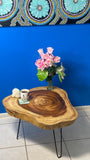 Darrahopens Furniture > Living Room > Coffee Tables Round Raintree Wood Live Edge Coffee Table