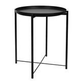 Darrahopens Furniture > Living Room > Coffee Tables Small Coffee Table Simple Tray Mini Round Table Compact Side Table Living Room