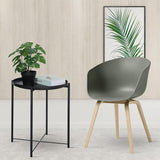 Darrahopens Furniture > Living Room > Coffee Tables Small Coffee Table Simple Tray Mini Round Table Compact Side Table Living Room