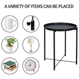 Darrahopens Furniture > Living Room > Coffee Tables Small Coffee Table Simple Tray Mini Round Table Compact Side Table Living Room