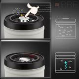 Darrahopens Furniture > Living Room > Coffee Tables Tea Coffee Canister Stainless Steel Airtight Coffee Container for Grounds Coffee Beans Flour Cereal Sugar 1600ml Capacity In Australia - Darrahopens