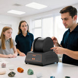 Darrahopens Furniture > Living Room > Coffee Tables VEVOR Rock Tumbler Kit, 4lbs Rock Polishing Kit, 4 Speed Settings 9-Day Polishing Timer Stone Polishing Kit, Belt-Free Rock Polisher with Adapter & Overload Protection, Rock Polisher for Adults Kids