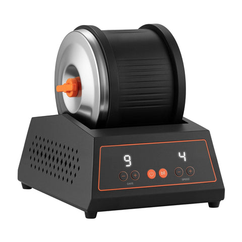 Darrahopens Furniture > Living Room > Coffee Tables VEVOR Rock Tumbler Kit, 4lbs Rock Polishing Kit, 4 Speed Settings 9-Day Polishing Timer Stone Polishing Kit, Belt-Free Rock Polisher with Adapter & Overload Protection, Rock Polisher for Adults Kids