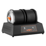 Darrahopens Furniture > Living Room > Coffee Tables VEVOR Rock Tumbler Kit, 8 lbs Rock Polishing Kit, 4 Speed Settings 9-Day Polishing Timer Stone Polishing Kit, Double Barrel Rock Polisher with Adapter, Rock Polisher for Adults and Kids