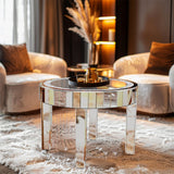 Darrahopens Furniture > Living Room > Coffee Tables XXL Bling Mirrored Crystal Coffee Table