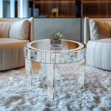 Darrahopens Furniture > Living Room > Coffee Tables XXL Bling Mirrored Crystal Coffee Table