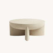 Darrahopens Furniture > Living Room > Coffee Tables Zelda Sculptural Stone Coffee Table - Sand Textured Finish In Australia - Darrahopens