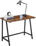 Darrahopens Furniture > Living Room Computer Desk Writing Steel Rustic Work Table