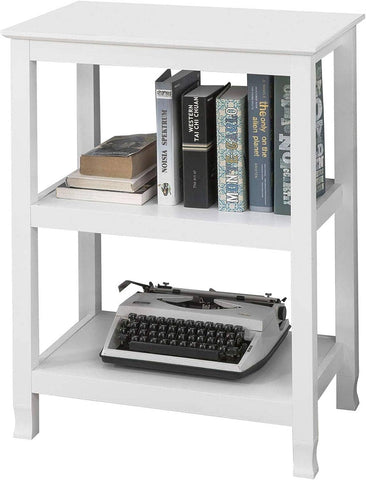 Darrahopens Furniture > Living Room Console Table 3 Shelves, White