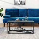 Darrahopens Furniture > Living Room Eleganza Glass Enclave Coffee Table