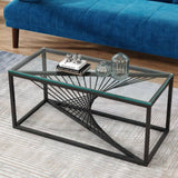 Darrahopens Furniture > Living Room Eleganza Glass Enclave Coffee Table